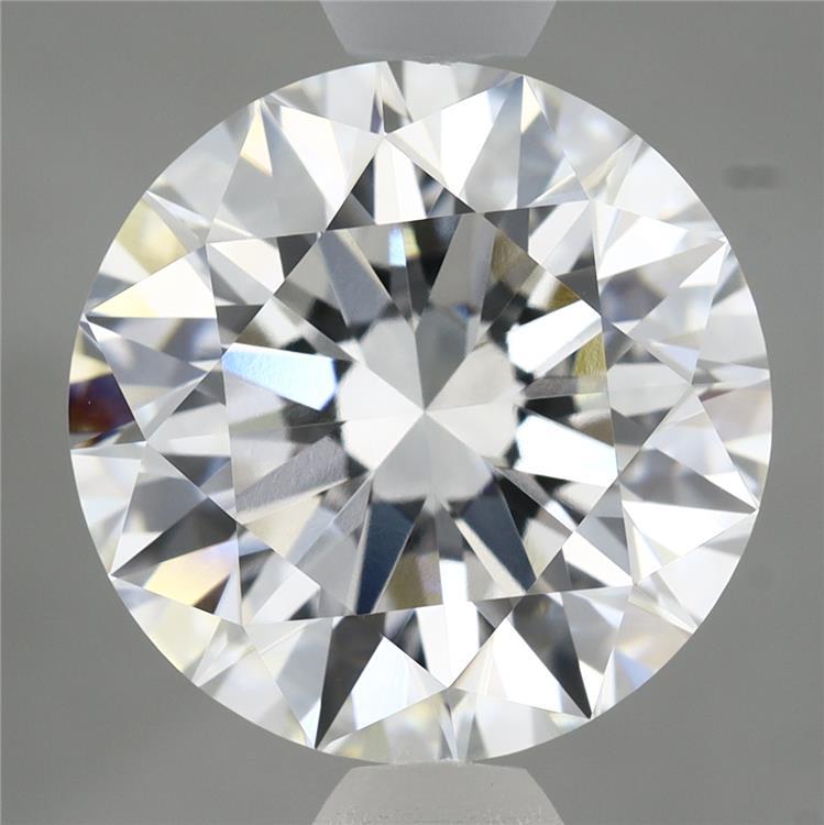 5.97 Carat Round Shaped, Excellent Cut, E Color, VVS2 Clarity, IGI Certified Lab Grown Diamond