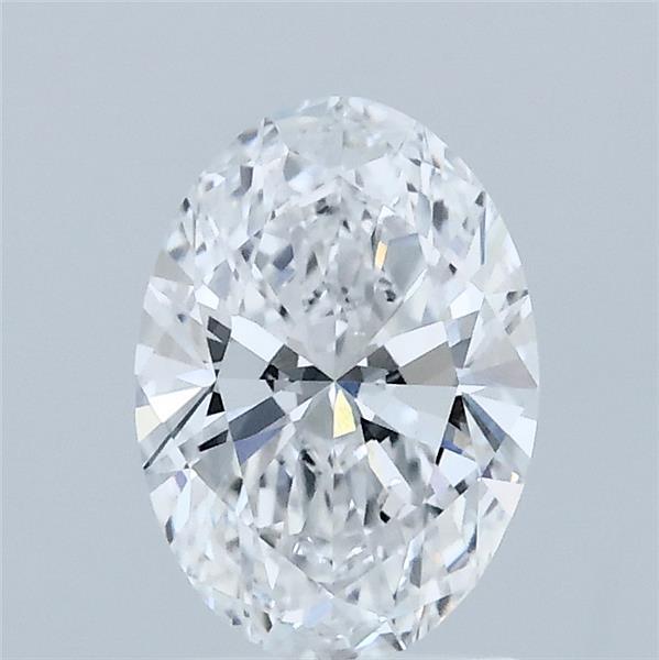 1.06 Carat Oval Shaped, Ideal Cut, D Color, VVS2 Clarity, IGI Certified Lab Grown Diamond