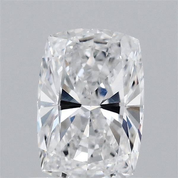 0.98 Carat Cushion Shaped, Ideal Cut, D Color, VVS2 Clarity, IGI Certified Lab Grown Diamond