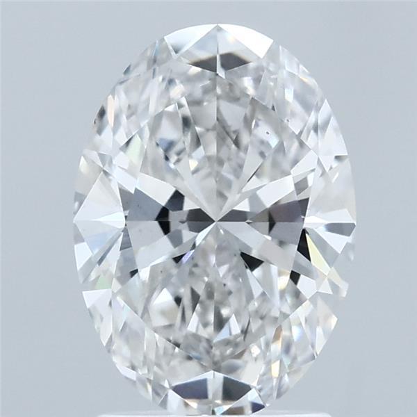 2.00 Carat Oval Shaped, Ideal Cut, F Color, VS1 Clarity, IGI Certified Lab Grown Diamond