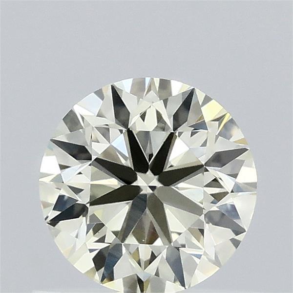 0.65 Carat Round Shaped, Very Good Cut, W-X Color, VVS2 Clarity, IGI Certified Lab Grown Diamond