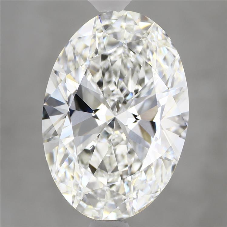6.02 Carat Oval Shaped, Ideal Cut, E Color, VVS2 Clarity, IGI Certified Lab Grown Diamond