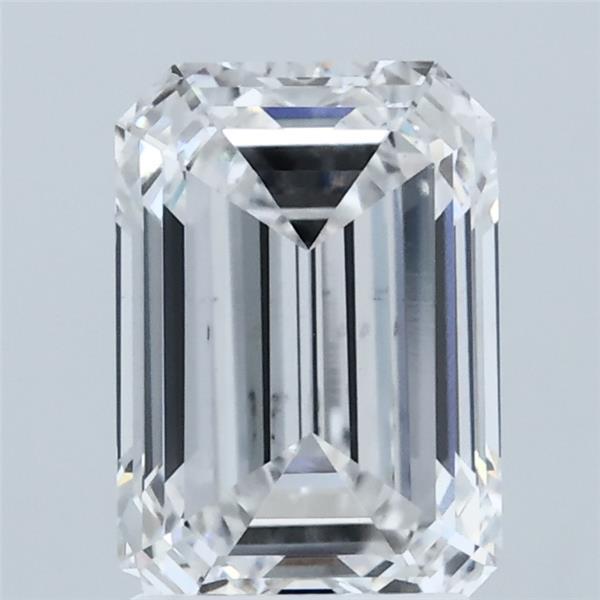2.04 Carat Emerald Shaped, Ideal Cut, E Color, VS1 Clarity, IGI Certified Lab Grown Diamond