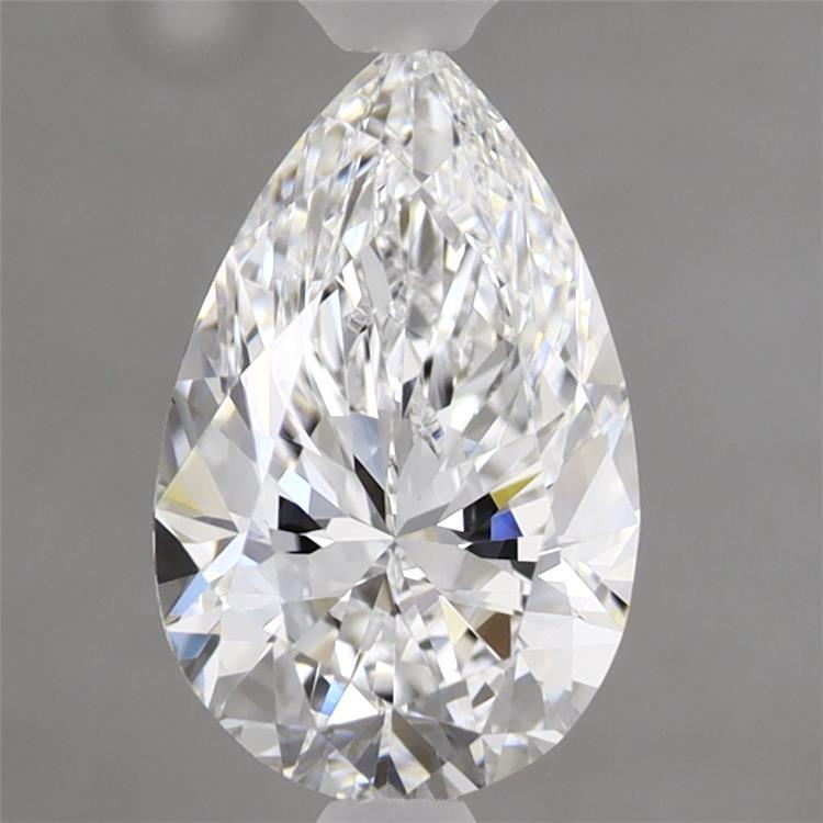 1.45 Carat Pear Shaped, Ideal Cut, D Color, VVS2 Clarity, IGI Certified Lab Grown Diamond