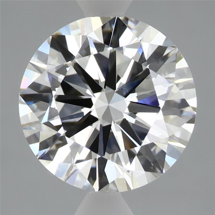 2.96 Carat Round Shaped, Excellent Cut, H Color, VVS2 Clarity, IGI Certified Lab Grown Diamond
