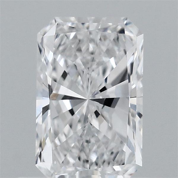 0.79 Carat Radiant Shaped, Very Good Cut, D Color, VVS1 Clarity, IGI Certified Lab Grown Diamond