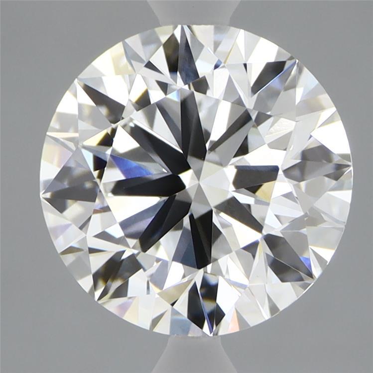 3.09 Carat Round Shaped, Ideal Cut, F Color, VVS2 Clarity, IGI Certified Lab Grown Diamond