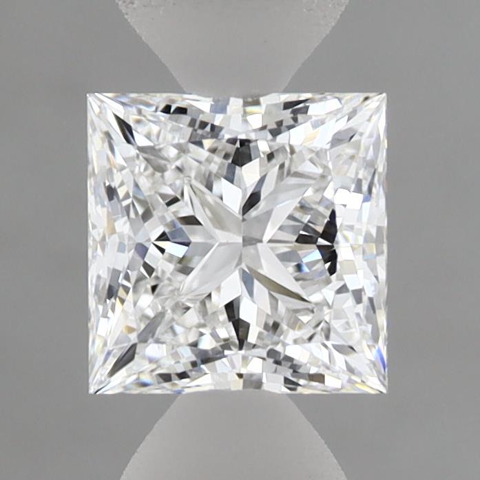 1.01 Carat Princess Shaped, Ideal Cut, D Color, VVS2 Clarity, IGI Certified Lab Grown Diamond