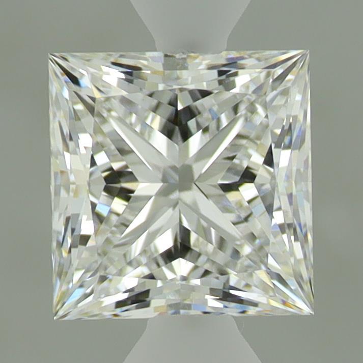 1.53 Carat Princess Shaped, Ideal Cut, D Color, VVS2 Clarity, IGI Certified Lab Grown Diamond