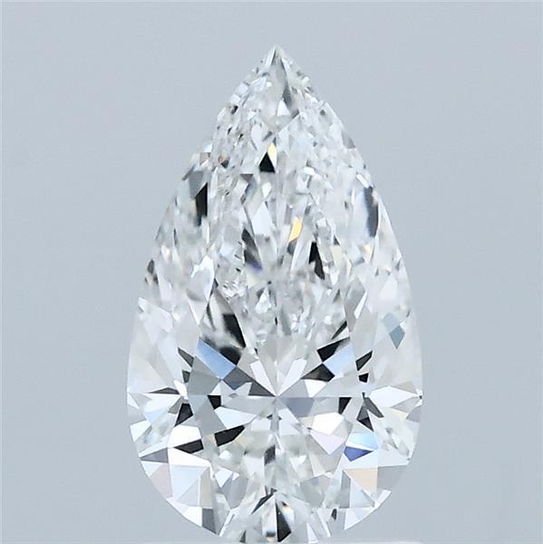 1.07 Carat Pear Shaped, Ideal Cut, E Color, VVS1 Clarity, IGI Certified Lab Grown Diamond