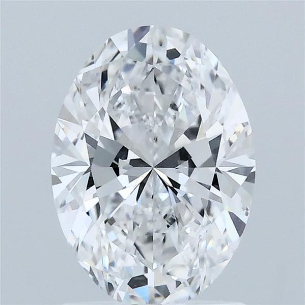 1.51 Carat Oval Shaped, Ideal Cut, D Color, VVS2 Clarity, IGI Certified Lab Grown Diamond