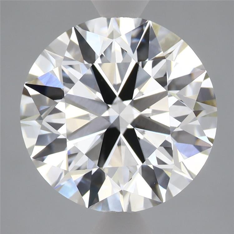4.34 Carat Round Shaped, Ideal Cut, F Color, VVS2 Clarity, IGI Certified Lab Grown Diamond