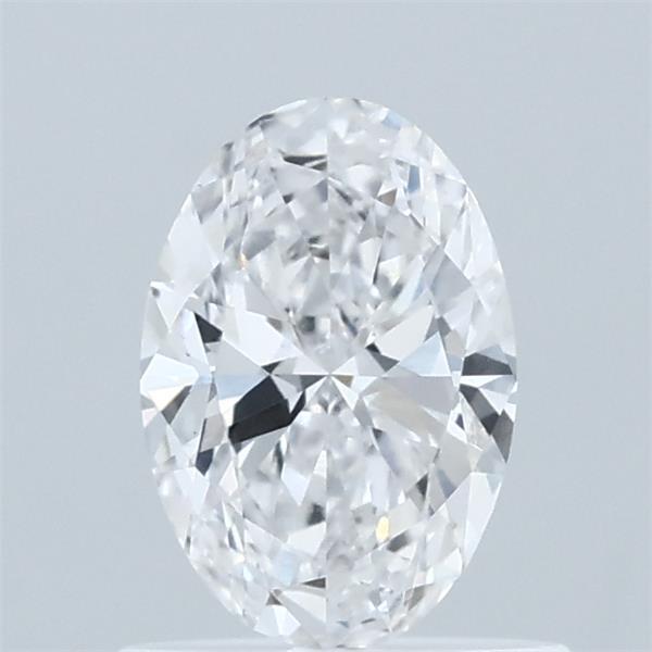 0.64 Carat Oval Shaped, Excellent Cut, D Color, VVS2 Clarity, IGI Certified Lab Grown Diamond