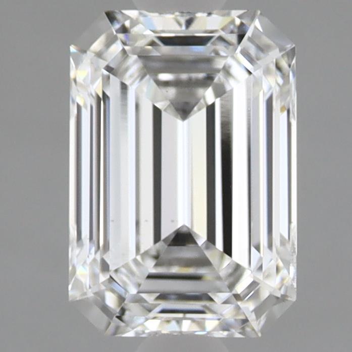 1.59 Carat Emerald Shaped, Ideal Cut, D Color, VS1 Clarity, IGI Certified Lab Grown Diamond