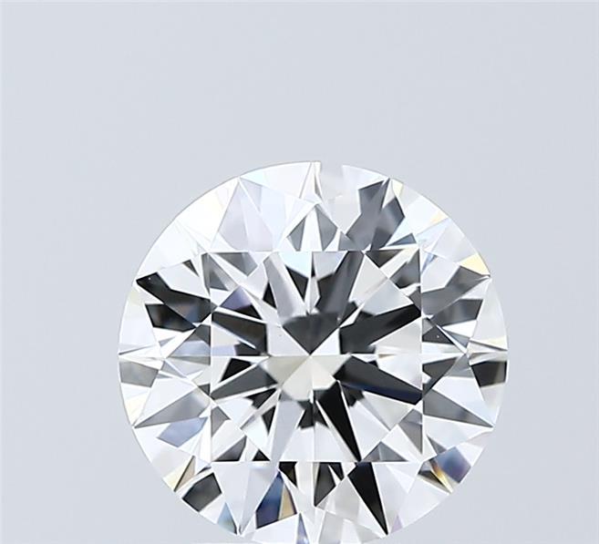 2.03 Carat Round Shaped, Ideal Cut, E Color, VVS2 Clarity, IGI Certified Lab Grown Diamond