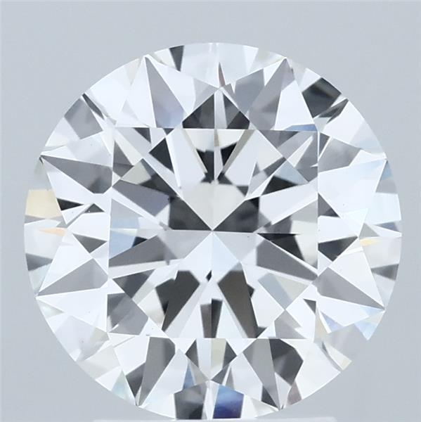 2.82 Carat Round Shaped, Ideal Cut, E Color, VS1 Clarity, IGI Certified Lab Grown Diamond