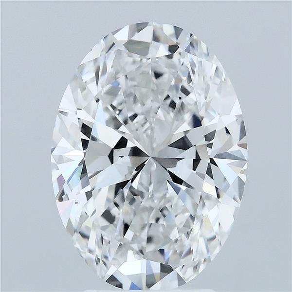 4.00 Carat Oval Shaped, Excellent Cut, E Color, VVS2 Clarity, IGI Certified Lab Grown Diamond
