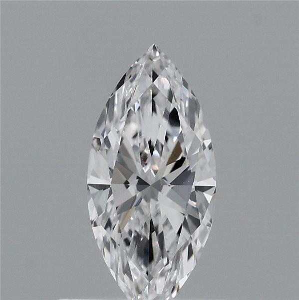 0.56 Carat Marquise Shaped, Ideal Cut, D Color, VVS2 Clarity, IGI Certified Lab Grown Diamond