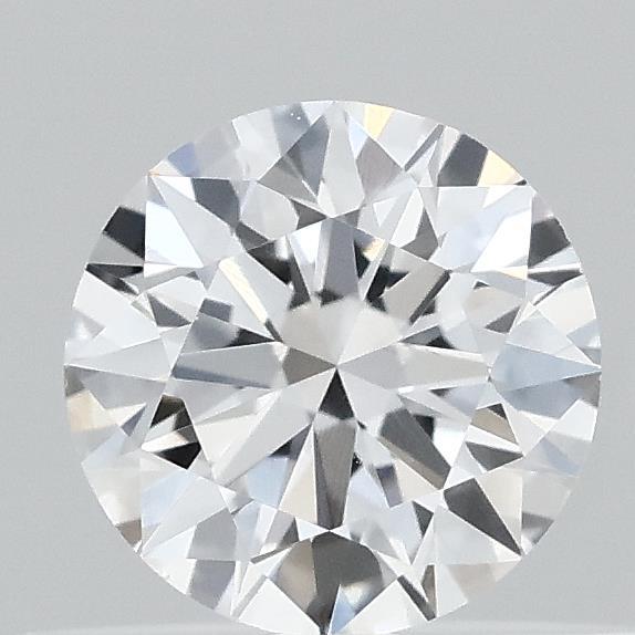 0.42 Carat Round Shaped, Ideal Cut, D Color, VVS2 Clarity, IGI Certified Lab Grown Diamond