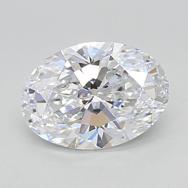 1.55 Carat Oval Shaped, Ideal Cut, E Color, IF Clarity, IGI Certified Lab Grown Diamond