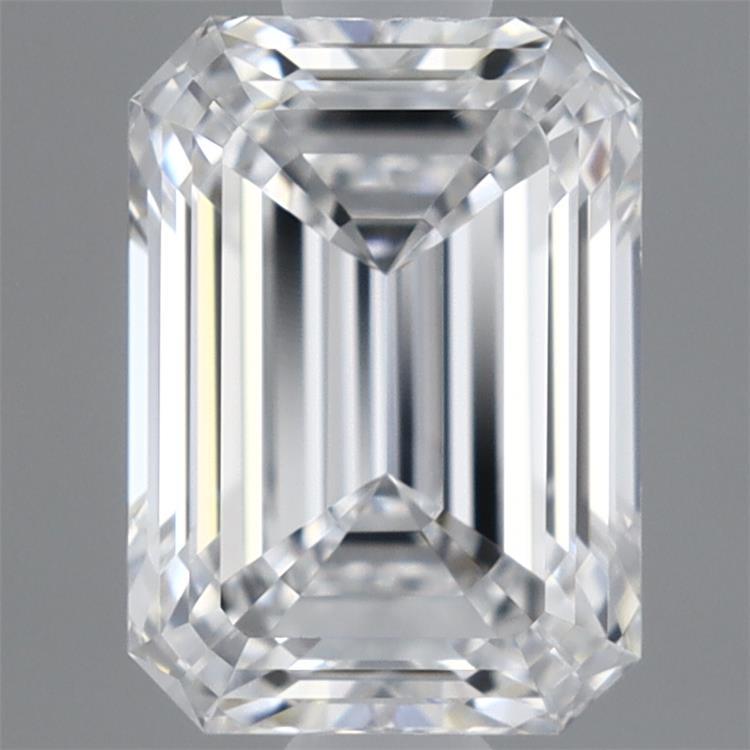 1.07 Carat Emerald Shaped, Ideal Cut, D Color, VVS1 Clarity, IGI Certified Lab Grown Diamond