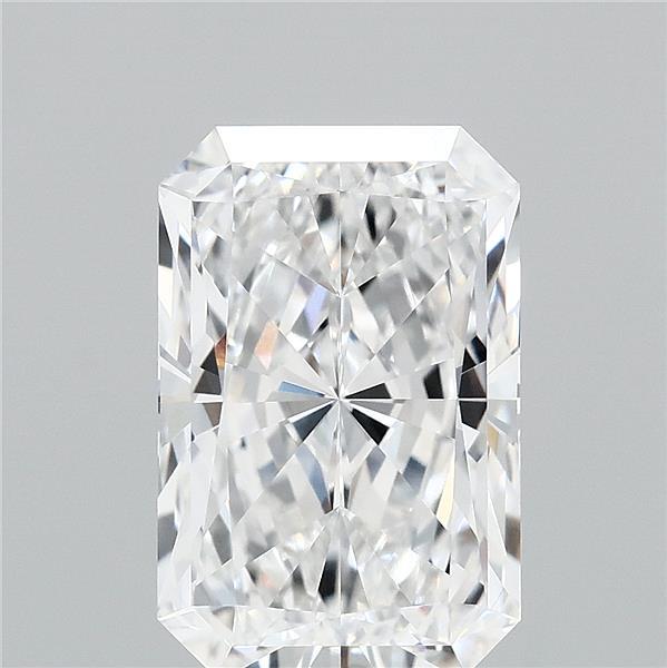 3.53 Carat Radiant Shaped, Ideal Cut, D Color, VVS1 Clarity, IGI Certified Lab Grown Diamond