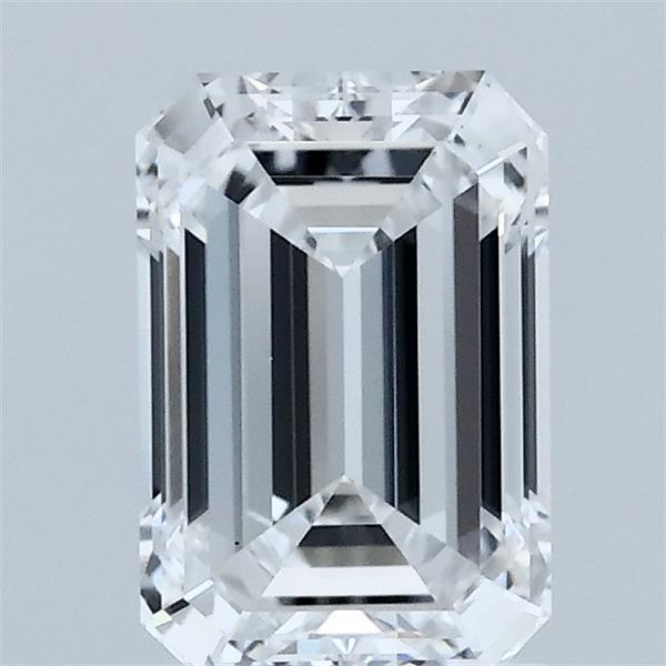 1.41 Carat Emerald Shaped, Ideal Cut, D Color, VS1 Clarity, IGI Certified Lab Grown Diamond