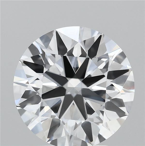 3.31 Carat Round Shaped, Ideal Cut, D Color, VVS2 Clarity, IGI Certified Lab Grown Diamond