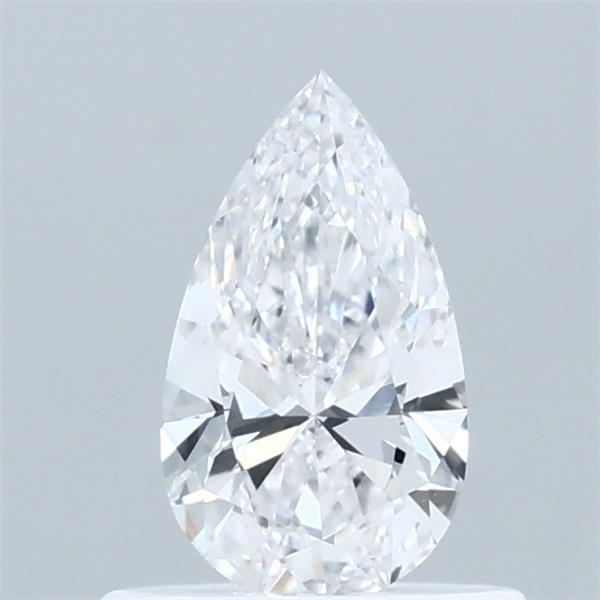 0.52 Carat Pear Shaped, Ideal Cut, D Color, VVS1 Clarity, IGI Certified Lab Grown Diamond