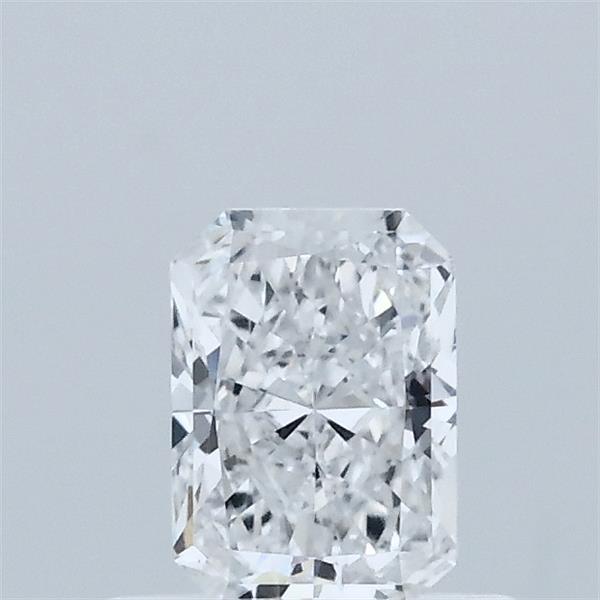 0.53 Carat Radiant Shaped, Ideal Cut, D Color, VS1 Clarity, IGI Certified Lab Grown Diamond
