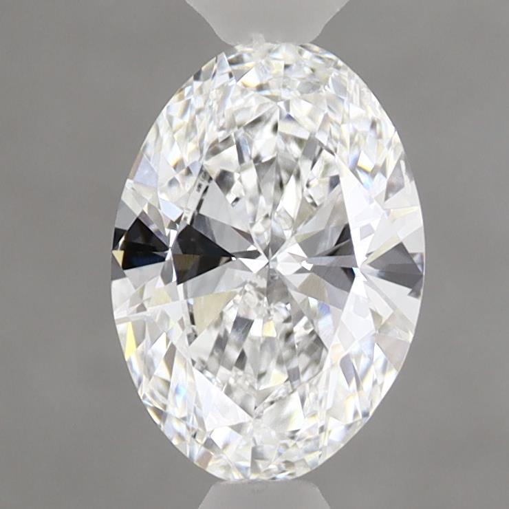 0.96 Carat Oval Shaped, Ideal Cut, D Color, VVS2 Clarity, IGI Certified Lab Grown Diamond