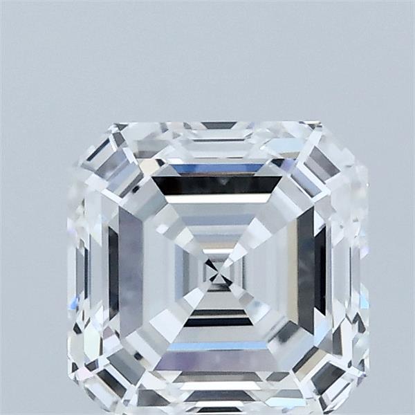 1.43 Carat Asscher Shaped, Ideal Cut, D Color, VVS2 Clarity, IGI Certified Lab Grown Diamond