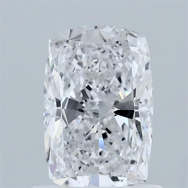 1.03 Carat Cushion Shaped, Excellent Cut, D Color, VVS2 Clarity, IGI Certified Lab Grown Diamond