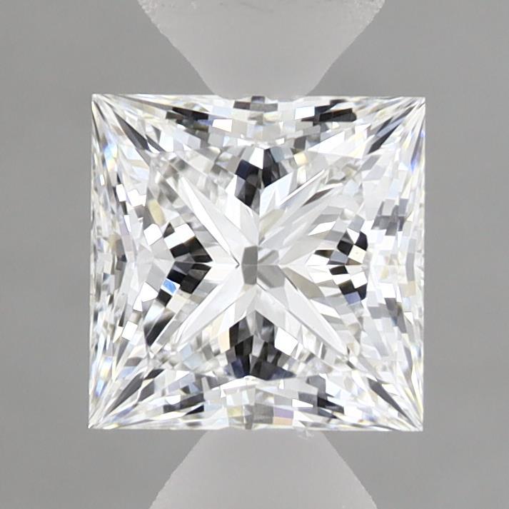 1.10 Carat Princess Shaped, Ideal Cut, E Color, VS1 Clarity, IGI Certified Lab Grown Diamond
