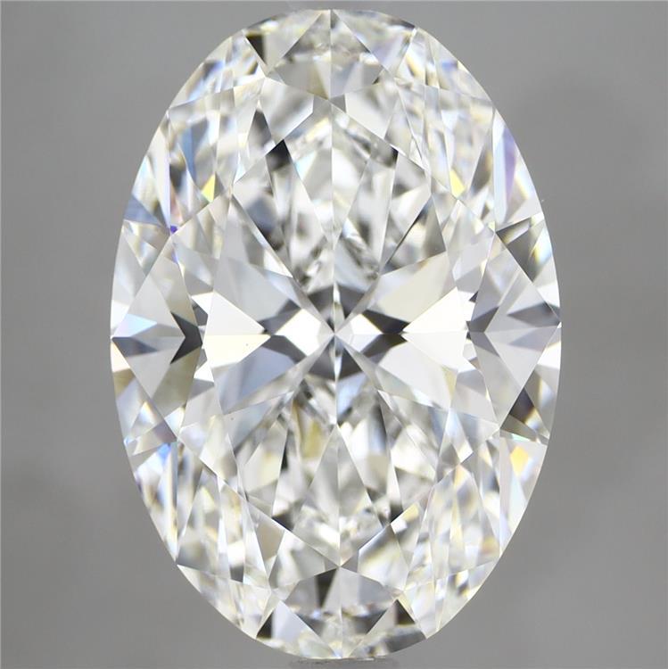 6.43 Carat Oval Shaped, Ideal Cut, E Color, VVS2 Clarity, IGI Certified Lab Grown Diamond