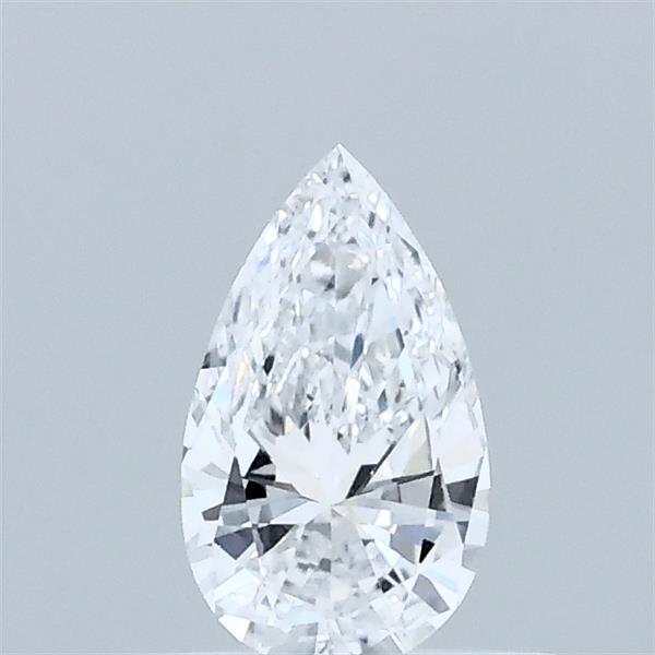 0.37 Carat Pear Shaped, Ideal Cut, D Color, VS1 Clarity, IGI Certified Lab Grown Diamond