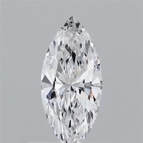 0.53 Carat Marquise Shaped, Ideal Cut, D Color, VVS1 Clarity, IGI Certified Lab Grown Diamond