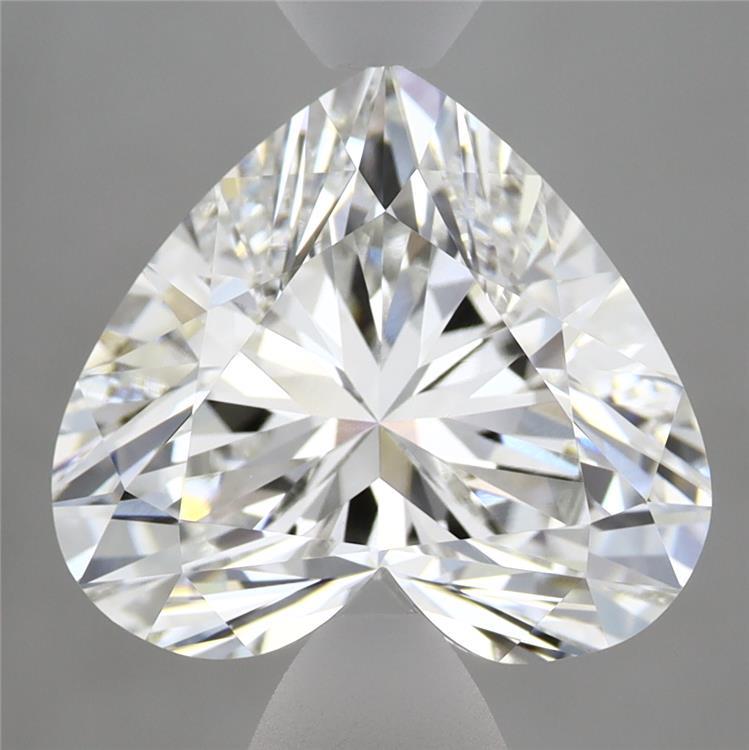 5.07 Carat Heart Shaped, Ideal Cut, F Color, VVS1 Clarity, IGI Certified Lab Grown Diamond