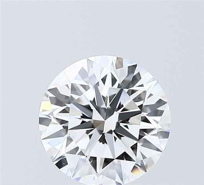 2.04 Carat Round Shaped, Ideal Cut, D Color, VS1 Clarity, IGI Certified Lab Grown Diamond