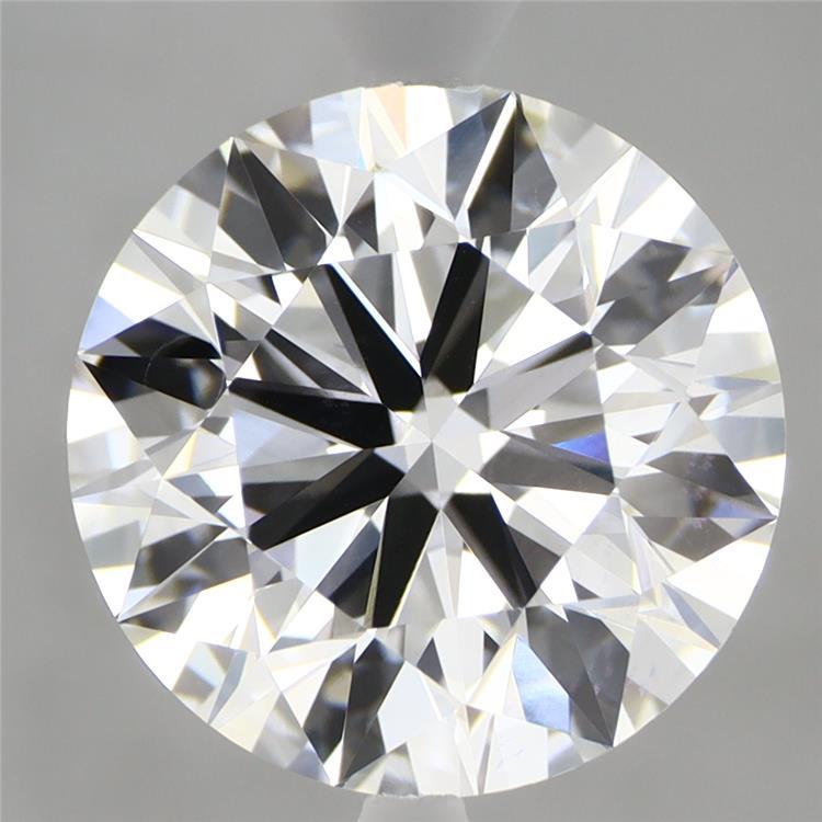4.92 Carat Round Shaped, Ideal Cut, E Color, VVS2 Clarity, IGI Certified Lab Grown Diamond