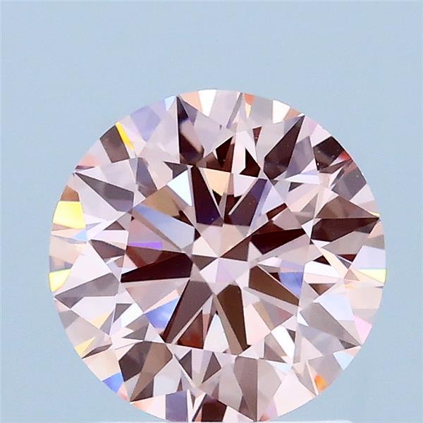 1.50 Carat Round Shaped, Ideal Cut, FANCY INTENSE PINK Color, VVS2 Clarity, IGI Certified Lab Grown Diamond
