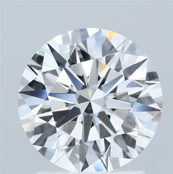 1.88 Carat Round Shaped, Ideal Cut, D Color, VVS2 Clarity, IGI Certified Lab Grown Diamond