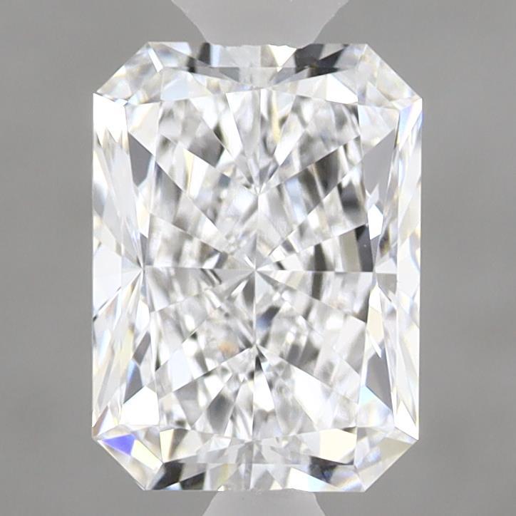 1.58 Carat Radiant Shaped, Excellent Cut, D Color, VVS2 Clarity, IGI Certified Lab Grown Diamond
