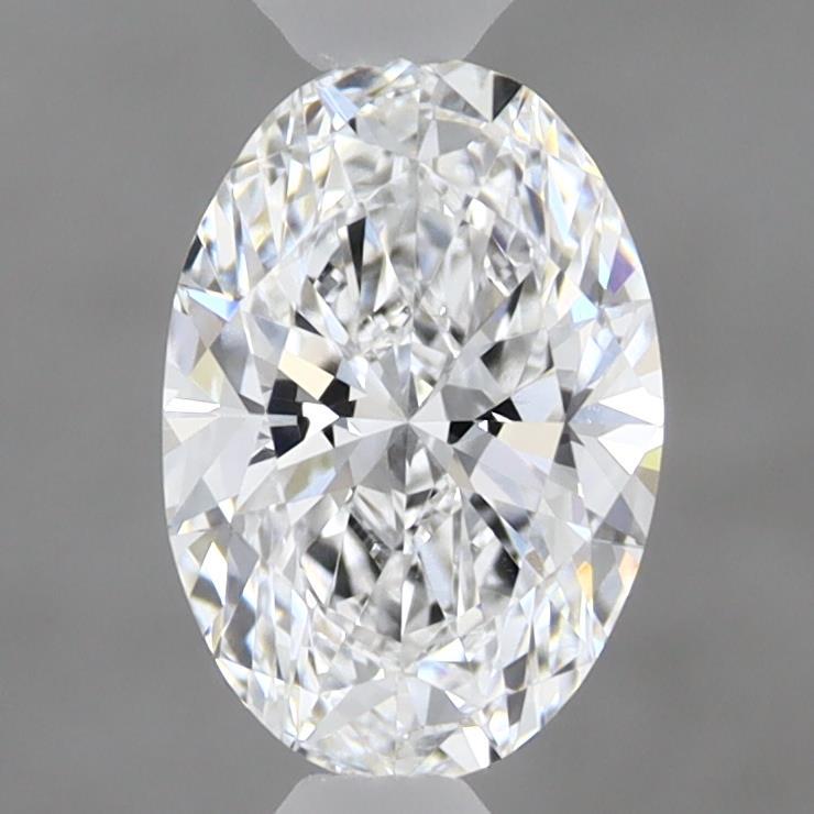 1.06 Carat Oval Shaped, Ideal Cut, D Color, VVS2 Clarity, IGI Certified Lab Grown Diamond