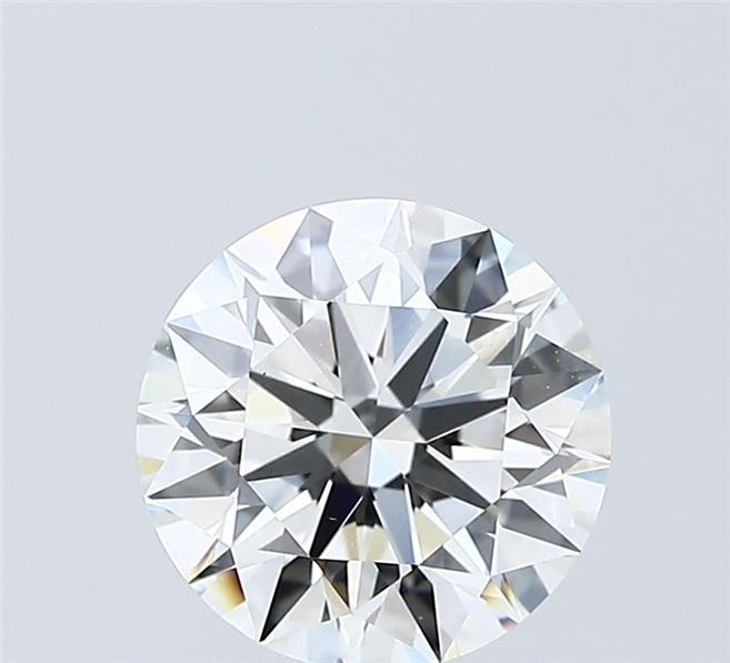 2.06 Carat Round Shaped, Ideal Cut, E Color, VVS2 Clarity, IGI Certified Lab Grown Diamond