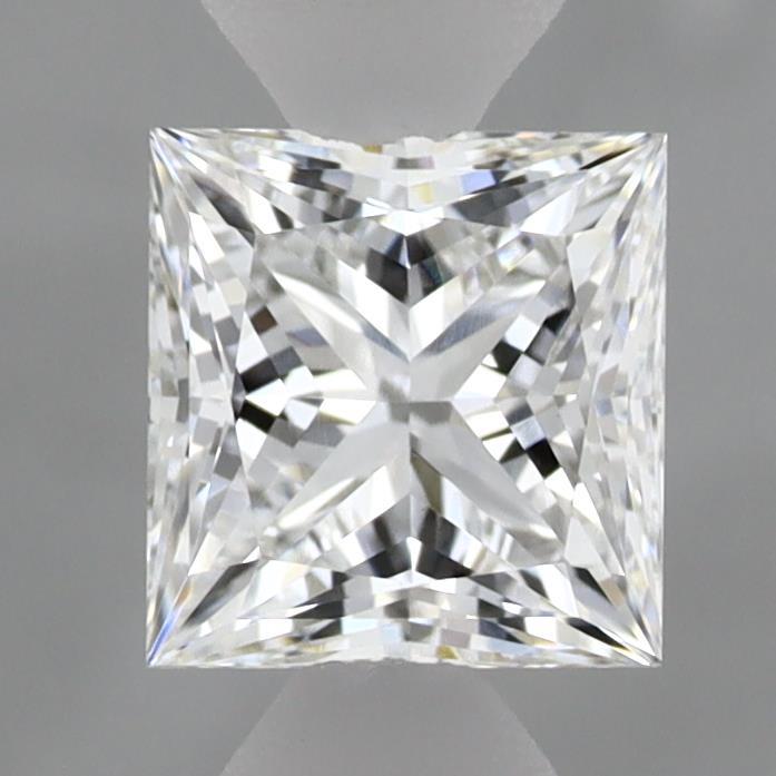 0.99 Carat Princess Shaped, Ideal Cut, E Color, VVS2 Clarity, IGI Certified Lab Grown Diamond