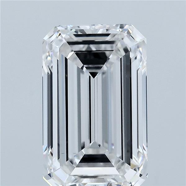 5.00 Carat Emerald Shaped, Excellent Cut, E Color, VVS2 Clarity, IGI Certified Lab Grown Diamond