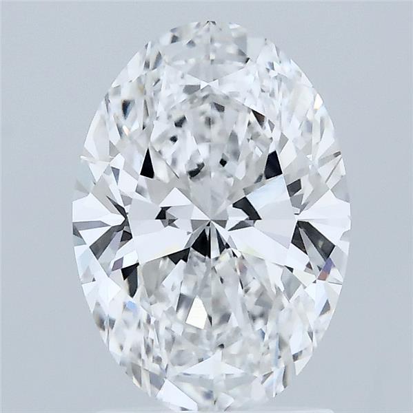 1.82 Carat Oval Shaped, Ideal Cut, D Color, VVS1 Clarity, IGI Certified Lab Grown Diamond