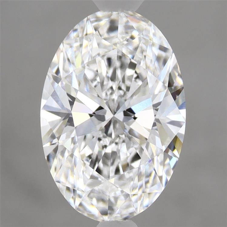 2.08 Carat Oval Shaped, Ideal Cut, D Color, VVS2 Clarity, IGI Certified Lab Grown Diamond