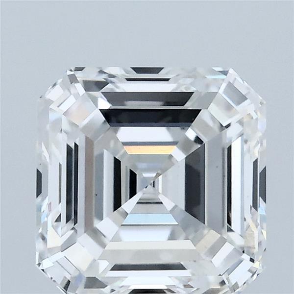 2.22 Carat Asscher Shaped, Ideal Cut, E Color, VS1 Clarity, IGI Certified Lab Grown Diamond